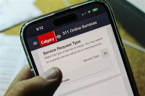 calgary 311 service request.